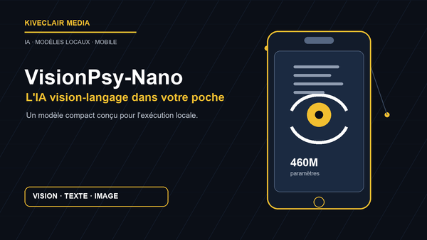 VisionPsy-Nano de Tether, modèle d'intelligence artificielle sur smartphone